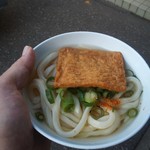 手打うどん たむら - ２杯目は、かけ小にオアゲ♪