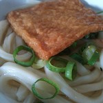 手打うどん たむら - 冷水で〆た麺は、釜かけとは全く違った食感。