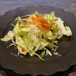曽和料理店 - ランチのサラダ