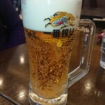 紅花 - ビールセットの生ビール