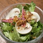 野菜巻き串ともつ鍋 おくお - つきだしの