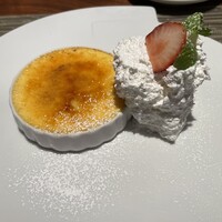Wolfgang's Steakhouse Teppan - コース外のクレームブリュレ