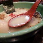麺匠 むさし坊 - 濃厚な鶏白湯スープ