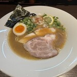 らーめん 鞍 - 鯛白湯そば