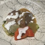赤坂 鮨大谷 - 黒毛和牛のタンシチュー仕立て
