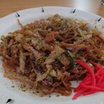 やきそば まとや - 富士宮焼きそば イカトッピング 750円
