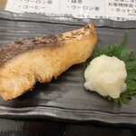 わ楽 - 生ブリ塩焼き　R6.1.13