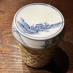 赤坂 鮨大谷 - スッポンと河豚のヒレ酒仕立て