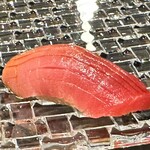 赤坂 鮨大谷 - 塩釜の鮪中トロ