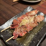 炭火焼鳥まごころ家 - 肝(ごま油)