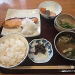 あん梅 - 鮭塩焼き定食1,500円