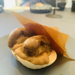 プレゼンテ スギ - ② マッシュルーム変型4種（フレッシュ、ソテー、2週間発酵させたペースト、シート）