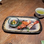 じんだんぼ - 和食コースの酢の物。美味し。