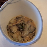 鰻割烹 伊豆栄 本店 - 生子このわた親子和え　1,260円