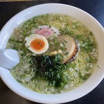 長谷川食堂 - あおさラーメン　650円