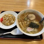 朝日みどりの里食堂 - ラーメン&ミニチャーハン