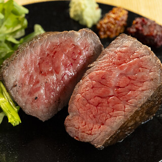 "Nikuyama" x "Nonki" ◆ Kuroge Wagyu beef inherited from the famous restaurant "Nikuyama" [Lean meat]