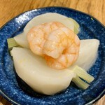 Oishii Fujiya - 蕪と海老