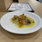 BARRA ITALIANA Le Varo - 昆布締め真鯛のカルパッチョ