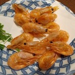 Deep-fried sweet shrimp (out of stock)