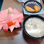 まぐろ王国 大ちゃん - 特上本まぐろ中トロ丼