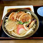 よしむら屋 - 鴨焼きをのっけて鴨ネギうどん