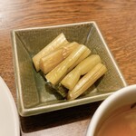 とちっ子 - そして、漬物も美味しい