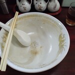 進来軒 - 完食、完飲。