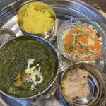 インド・ネパールレストラン スーバー - スーバーランチ上から