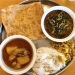 Indhian Resutoran Rota - 土曜日バングラデシュカレーセット