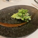 明神館 - 鱧とスモモのソース