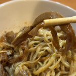 RAMEN ガモウスマイル - メンマ、大きくて食べ応えあります