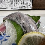 酒解本店 - いわし刺身