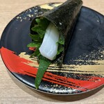 回転寿司 鮮 - イカシソ巻き