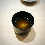 鮨 西崎 - ■味噌汁
      猛烈に好きなヤツです♡