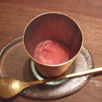 レストランよねむら - スイカのシャーベット