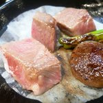 割烹　若竹 - 氷見牛陶板焼き