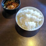 やきにく もりもり - 特選ランチ （ ご飯＆味噌汁 ）