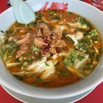 ラーメン山岡家 - 期間限定もつ味噌ラーメン¥1.050