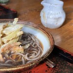 そば切 雨耕庵 - 蕎麦を楽しむ、かき揚げを楽しむ、そして同時に楽しむ。味の変化を楽しめる。