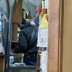 そば切 雨耕庵 - 隠し撮りごめんなさい。哀愁がありすぎて。ほんと素敵なご夫婦です。