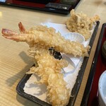 手打蕎麦かとう - 天ぷら