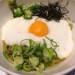 ちゃらん - 月見とろろ茶そば