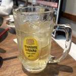 Kyuushuu Hakata Ryourimotsunabe Sachi - 少し飲んじゃったけどランチハイボール200円　めっちゃお得