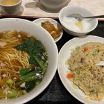 Kakougen - 【’24.1】ワンタン麺・炒飯セット　990えん