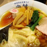 白河手打中華そば 中村 - ワンタン麺