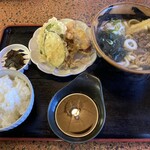 Kameya - 肉うどん定食¥850-