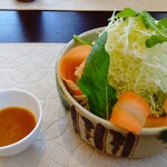Tonkatsu Hisa - サラダ