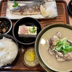貝汁味処南里 - 貝汁　焼魚定食