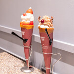 Gelato pique cafe bio concept - 